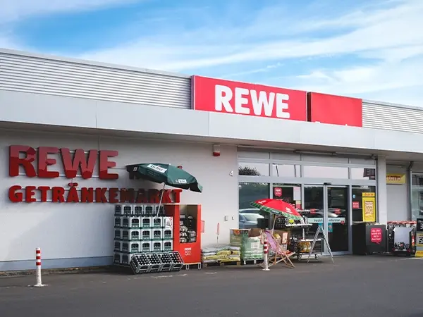 Außenansicht Rewe Langgöns