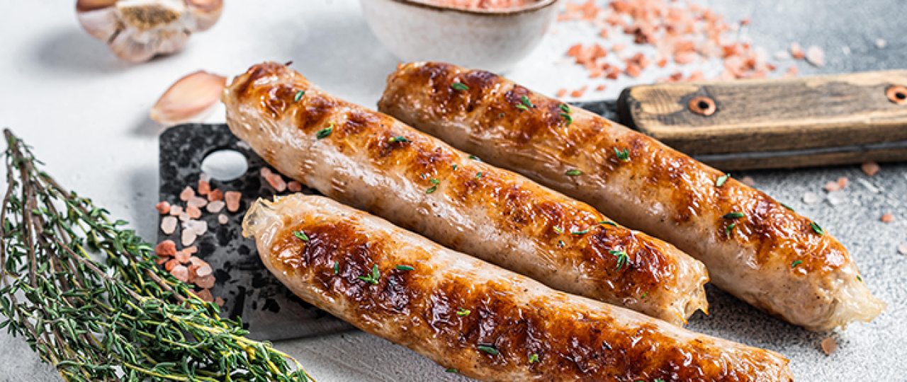 Mo: Bratwurst mit Kartoffeln
